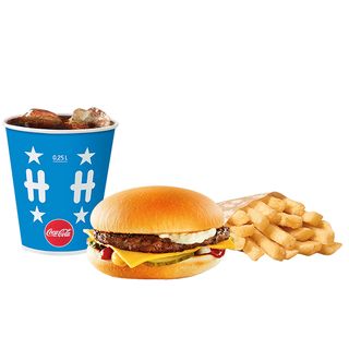 Чийзбургер меню