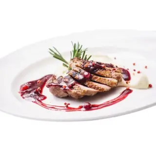Pato crujiente con salsa Hoi-Shin