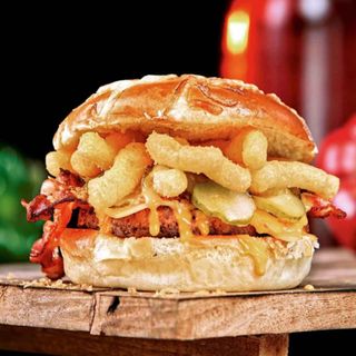 Burger chrupacz cheez