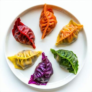Gyoza rainbow - 4 pezzi