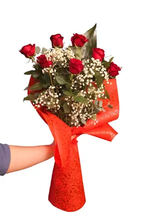 7 ROSE ROSSE GAMBO LUNGO 