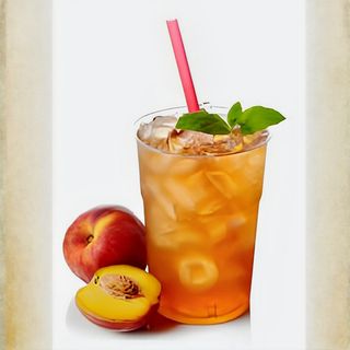 Студен чай праскова