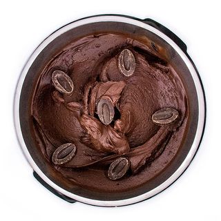 Sorbete De Chocolate Negro Valrhona