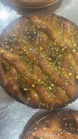 Crostata pistacchio