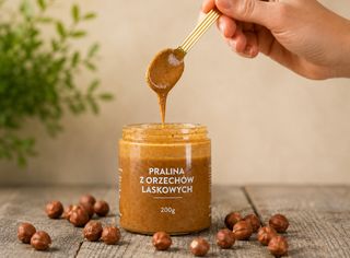 Pralina z orzechów laskowych