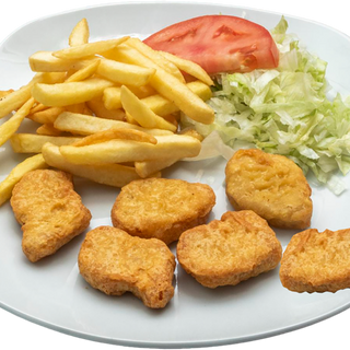 Plato De Nuggets De Pollo (6 Uds.)