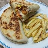 Chappati Escalope Œuf