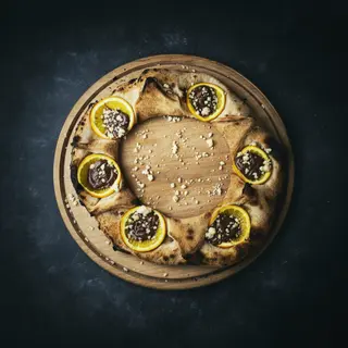 Chocolate Orange Crown Pizza