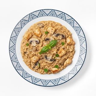 Risotto Poulet Champignons