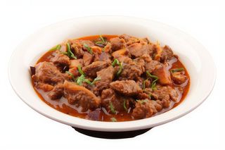 Ternera con salsa curry