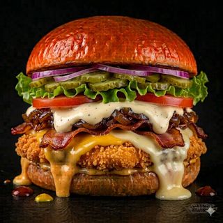 Hamburguesa De Pollo Crunch