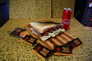 Toast paffutello