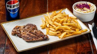 Meniu combo ceafa porc la gratar