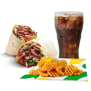 ვრაპი ქათმის ტერიაკი კომბო