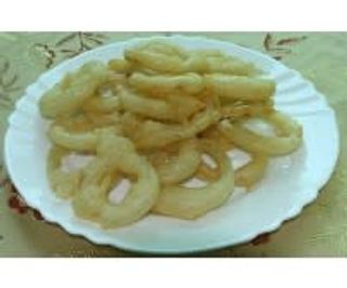 3А. Паниран лук на шайби (200г)