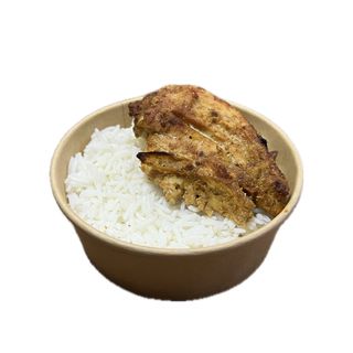 ბრინჯი და ქათმის სტეიკი