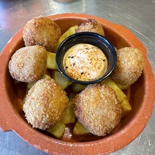 Croquetas de gambón en panko