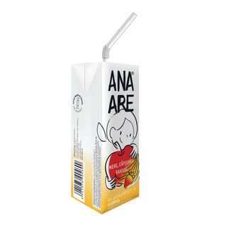 Apple, Strawberry and Banana Juice