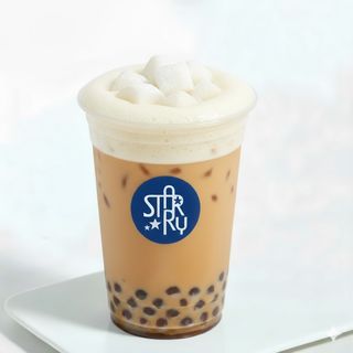 Oolong milktea with mochi and cheese M