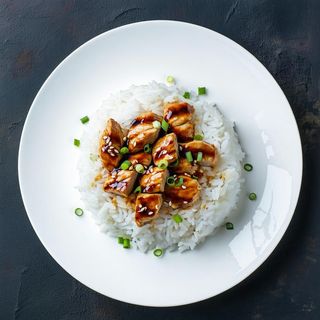 Riso al pollo teriyaki