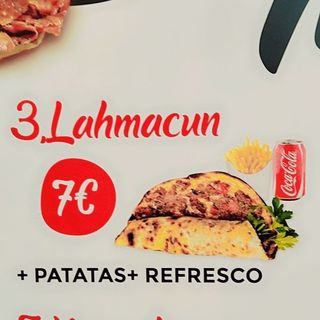 Menú Lahmacun
