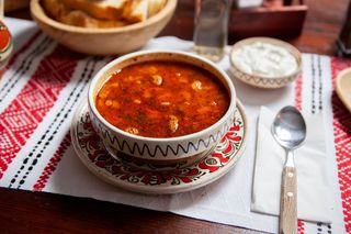 Ciorbă de fasole cu afumătură