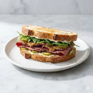 Sándwich De Pastrami