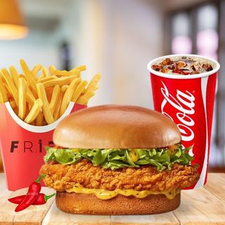 Чікен спайсі меню