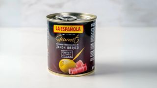 Aceitunas verdes rellenas de jamón ibérico 200g