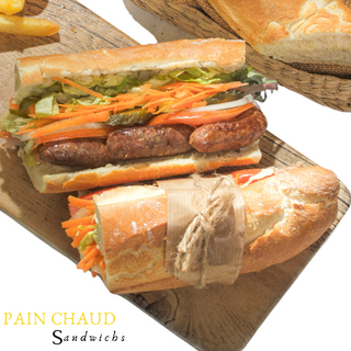 Sandwich Saucisse Pain Chaud
