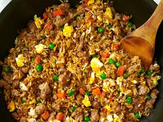 Pork Fried Rice With Veges 
