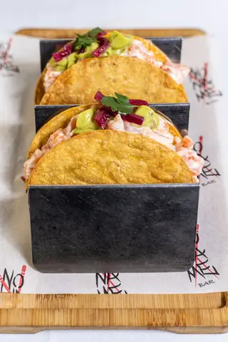 Salmon taco 2 Uds