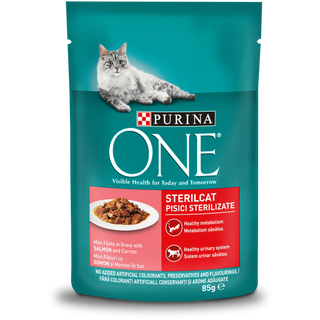 One Sterilcat Hrana Umeda Pisica Somon 85G (443212)