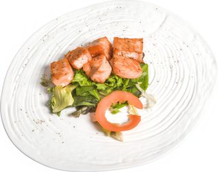 49 Salmón a la plancha