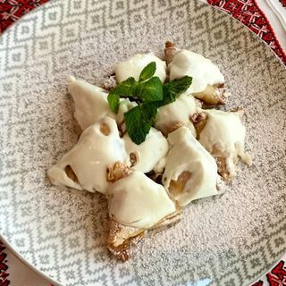 Млинці з сиром солодким