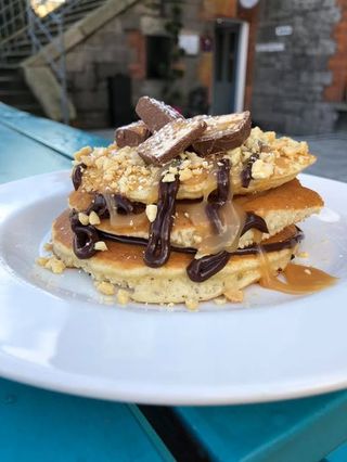 Pancake Nutella Snickers
