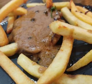 Solomillo A La Pimienta 