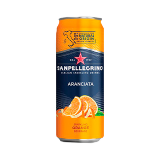 Нап Sanpellegrino Aranciata 330мл ж/б