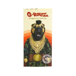 G-Rollz Foite T KS din Canepa Organica extra-subtiri, 50Foite + Filtre & Tavita