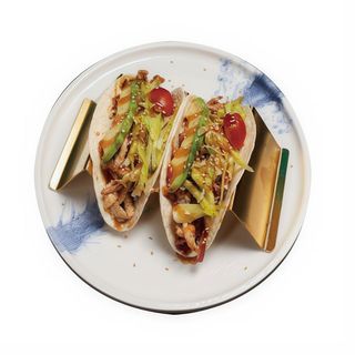 Taco teriyaki pollo (2 pzs..)