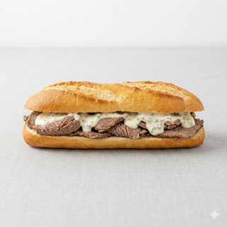 Baguette De Ternera Con Salsa De Cabrales