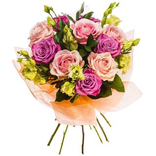 Buchete trandafiri si lisianthus