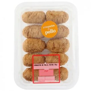 Croquetas Fritas de Pollo 10 Ud.