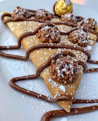Crêpe Ferrero rocher