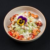 Салат "Цезарь" с креветками