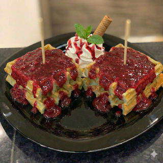 Gaufres Plaisir Rouge