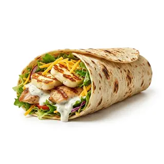 Dürüm Halumi Con Pollo