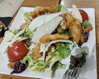 Ensalada De Setas Y Pollo