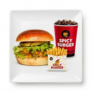 Menú Hamburguesa De Queso Explosiva Al Estilo Japonés