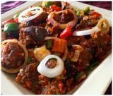 Peppered Goat Meat
